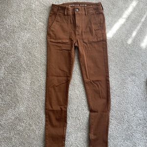 AE brown jeans